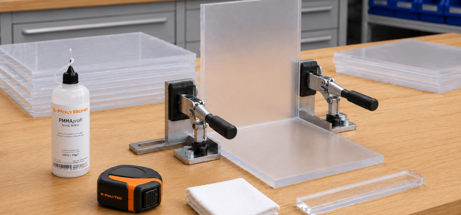 Acrylglas kleben – Klebstoffe, Vorbereitung und Anleitung