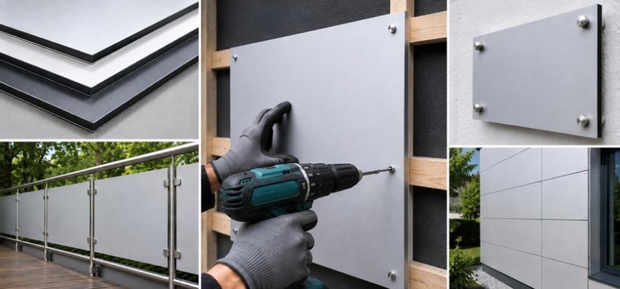 Montagehandleiding aluminium composiet platen: bevestiging, toepassingen & tips voor binnen en buiten