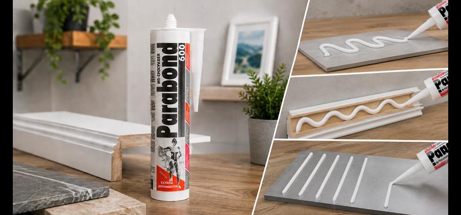 Montagelijm toepassingen en verwerking - tips voor sterke verlijmingen