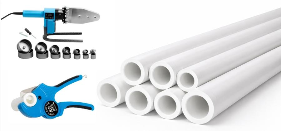 Zelf waterleidingen leggen – voordelig PPR-leidingsysteem
