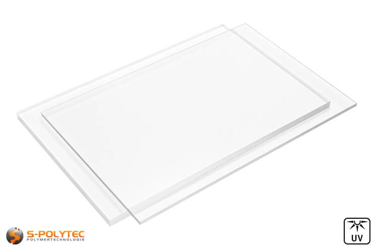 Onze krasvaste UV-weerbestendige acrylplaten in de onlineshop van S-Polytec