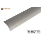 Koop direct de bijpassende 40mm Roestvrijstaal Vloerprofiel geborsteld (zelfklevend)