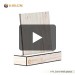 Vorschaubild 360-Grad Video unserer HPL-Platten in Holzdekor Eiche weiß gebeizt (Vintage Look)