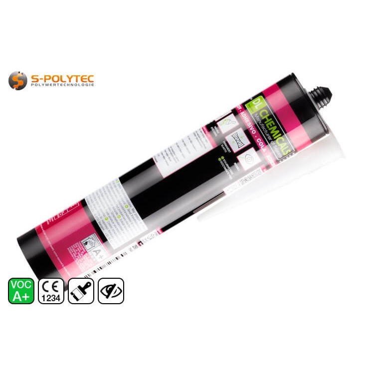 MS-polymeer Parabond Crystal bouw lijm voor kunststof met transparante glashelderheid