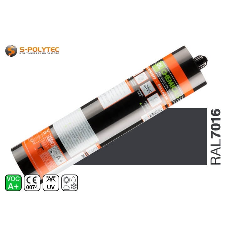 Siliconen Parasilico AM-85-1 antraciet RAL 7016 (antracietgrijs)