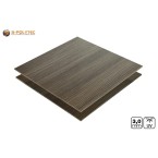Koop direct de bijpassende Alu sandwich panelen houtoptiek optiek (essenhout donker) 3mm