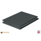 Koop direct de bijpassende Hard PVC platen donkergrijs op maat