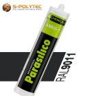 Siliconenkit Parasilico AM-85-1 T in zwart