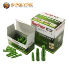 fischer universele plug UX Green is gemaakt van ten minste 50% kunststoffen op biologische basis