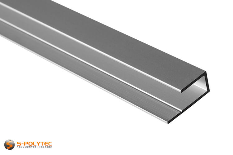 Alu U-profielen 6mm voor gevelplaten 