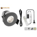 Koop direct de bijpassende SmartHome LED-spots voor buiten, antraciet, set (3000K, warm wit)