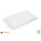 Koop direct de bijpassende Polycarbonaat platen transparant op maat (UV-gestabiliseerd)