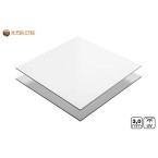 Koop direct de bijpassende Alu sandwich panelen wit 3mm