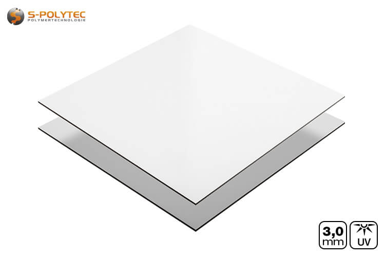 Koop witte aluminium composietpanelen op maat gezaagd - Detail bekijken