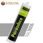 Siliconenkit Parasilico AM-85-1 blank aluminiumkleurig RAL9006 voor binnen en buiten gebruik