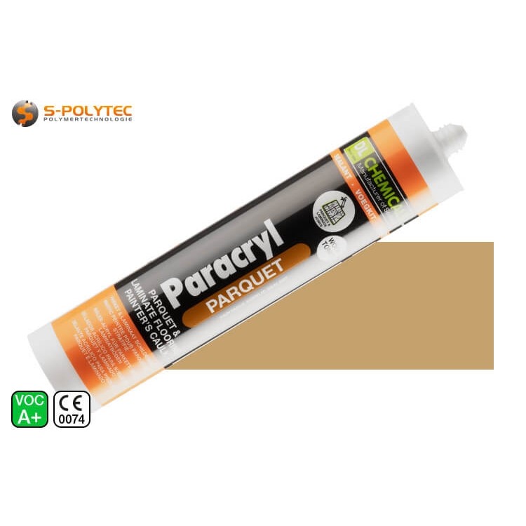 Paracryl Parket Beuken 310ml - Parketacryl voor beukenhout - Ideaal voor houten vloeren, vloerdelen, parket, plinten, laminaat en kurk