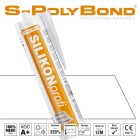 S-Polybond SILIKONprofi alkoxy-silicoon transparant (kleurloos)