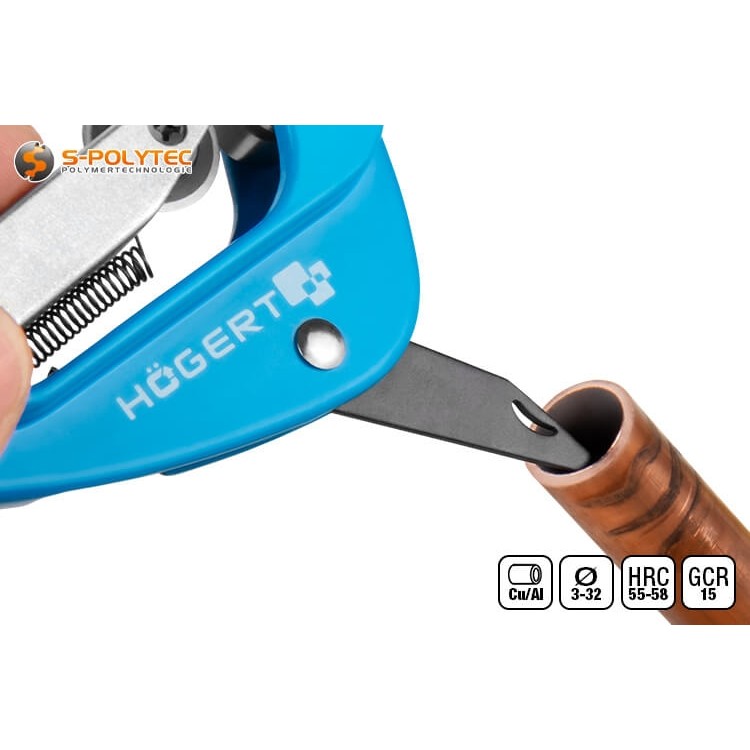 De eenhands snelspanner kan gemakkelijk worden geopend en gesloten met behulp van een stabiele terugtrekveer