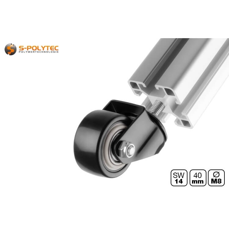 Het 360 graden zwenkwiel is ook verkrijgbaar in verschillende sets als set van 4