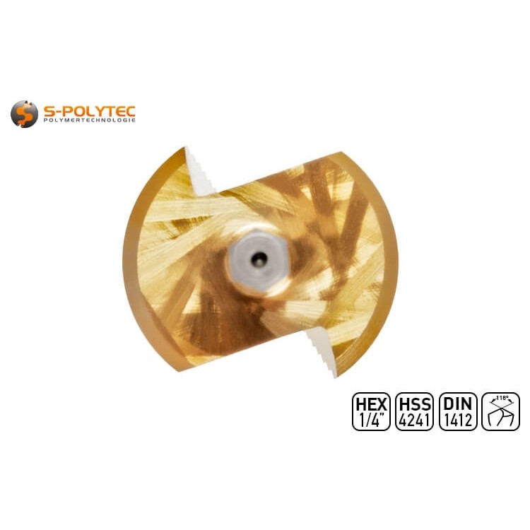 Dankzij de HEX-bithouder kan de trappenboormachine worden gebruikt met alle standaard snelspanboorhouders