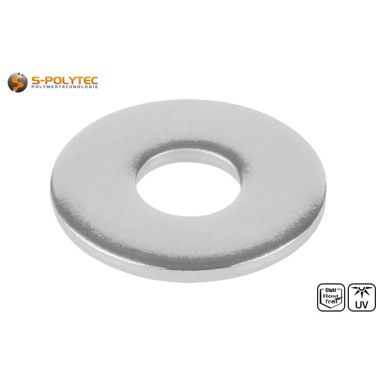  De ringen zijn vervaardigd volgens ISO 7093 en zijn gemaakt van A2 staal.