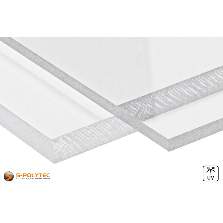Acrylglas platen (PMMA) transparant in diktes vanaf 2mm - 10mm op maat - detail