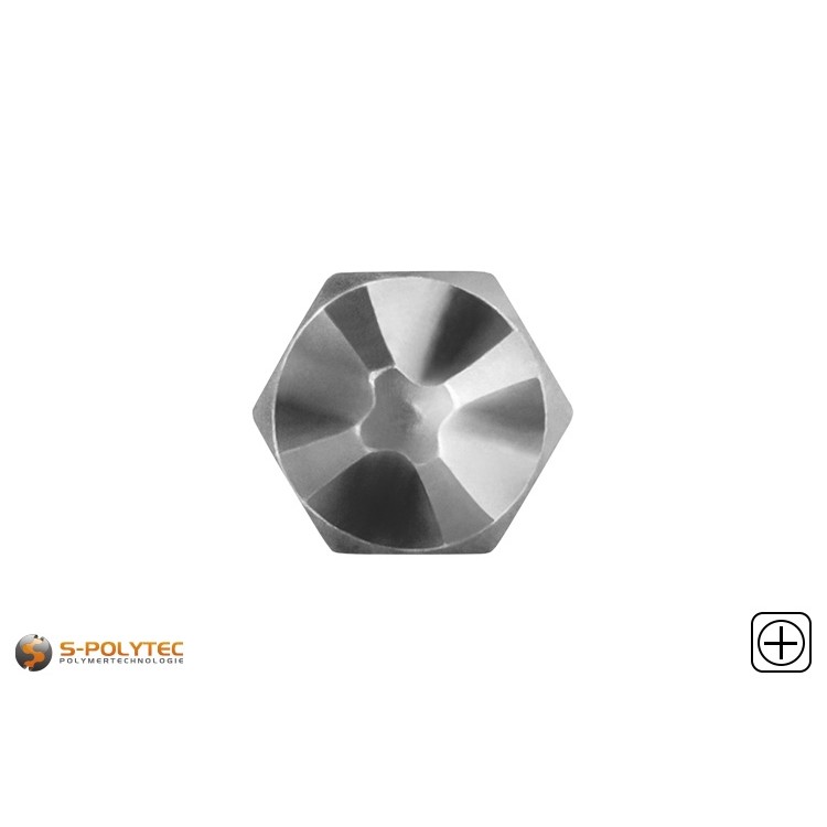 De bits met Phillips<sup>®</sup> aandrijving zijn geschikt voor bithouders met ¼ inch binnenzeskant