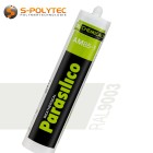 Siliconenkit Parasilico AM-85-1 T in wit  RAL9003