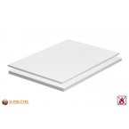 Koop direct de bijpassende Hard-PVC platen wit 2x1meter