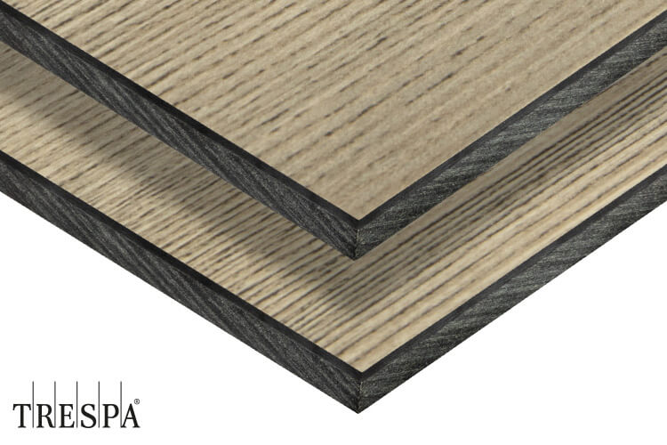 Die Trespa® Meteon® FR met houtdecor zijn geschikt voor geventileerde gevelsystemen in buitenruimten.