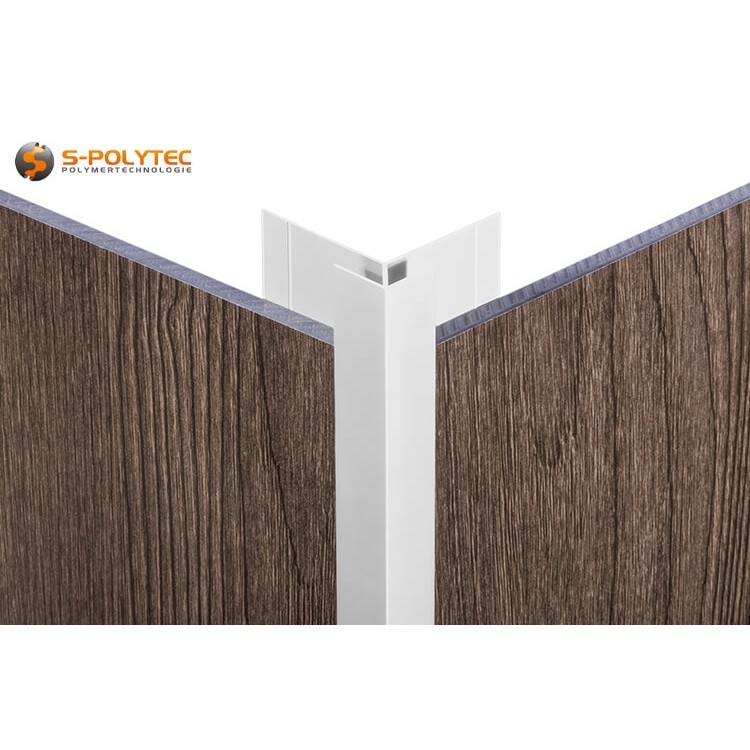 De geanodiseerde buitenhoekprofielen in aluminium zilver zijn gemaakt van aluminium (EN AW 6063 T6) en zijn UV- en weerbestendig.