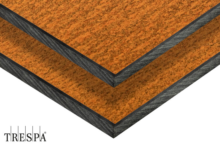 Trespa® Meteon® FR platen met NATURALS decoroppervlakken zijn geschikt voor geventileerde gevelsystemen in buitenruimtes