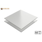 Koop direct de bijpassende Alu sandwich panelen in zilver 3mm