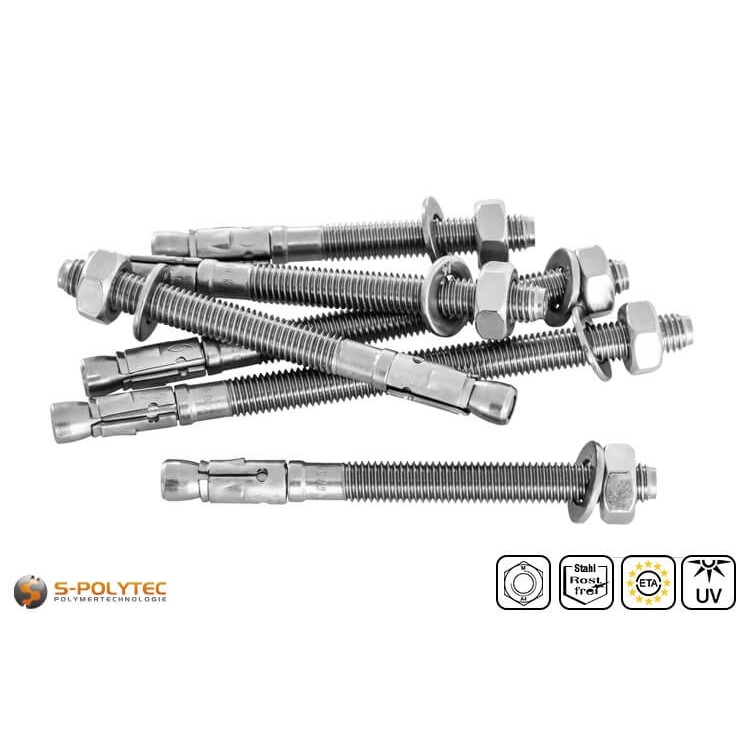 Fischer boutanker FAZ II met een nominale diameter van 10mm in verschillende bruikbare lengtes