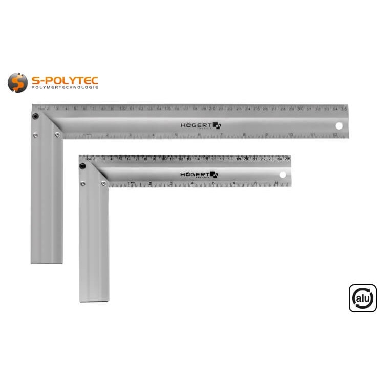 De hoogwaardige aluminium schrijfhaken zijn verkrijgbaar in twee maten: 255x190mm en 355x190mm