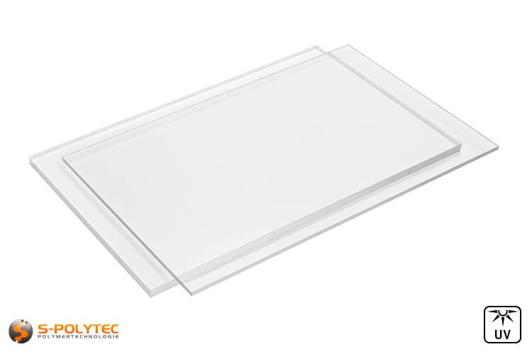 Onze slagbestendige polycarbonaatplaten als transparante balkonbekleding in de onlineshop van S-Polytec