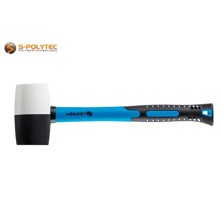 Het zachtere, witte rubbermengsel is bijzonder zacht en daarom ideaal voor gevoeligere oppervlakken