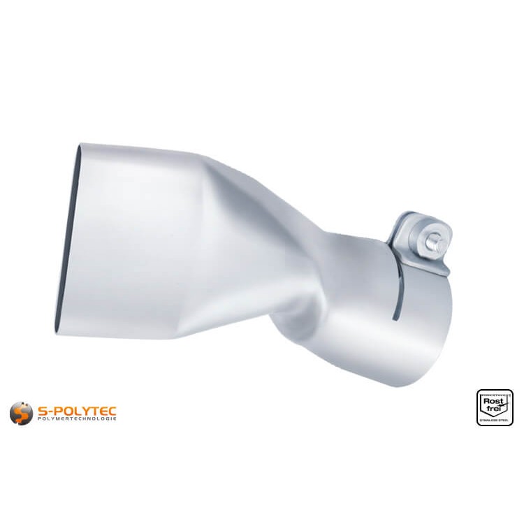 STEINEL Profi-hoekmondstuk 40x2mm voor het lassen vkan unststofdekzeilen en folies