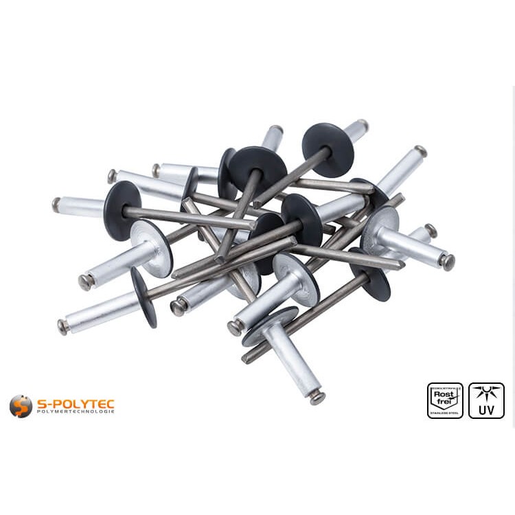 Gevel klinknagels antraciet (RAL 7016)