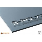 Koop direct de bijpassende Acrylglas grijs gelaserd