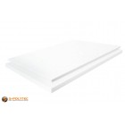 PTFE wit als standard format plaat 1200mm x 1200mm vanaf 5mm - 15mm dikte