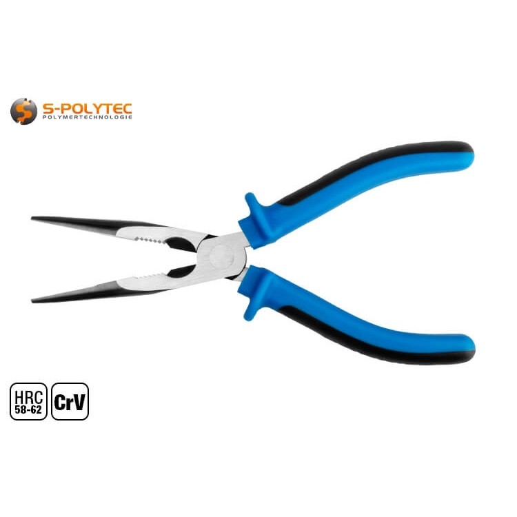 De handgreep van thermoplastisch elastomeer is ergonomisch gevormd voor een optimale grip