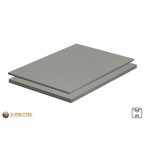 Koop direct de bijpassende Hard-PVC platen lichtgrijs 2x1 Meter (UV-gestabiliseerd)