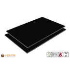 Koop direct de bijpassende HPL platen zwart (RAL9005)
