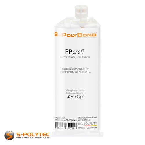 S-Polybond PPprofi – 2-componenten-kleefstof voor polypropyleen