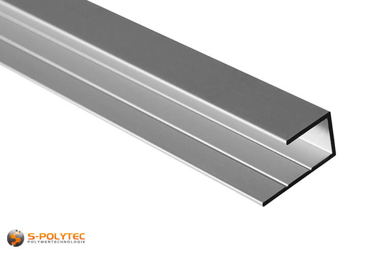 Alu U-profielen 8mm voor gevelplaten 
