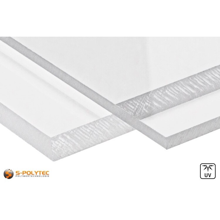 Wij bieden de glasheldere acrylplaten van gegoten PMMA aan in de diktes 3mm, 4mm, 5mm, 8mm en 10mm
