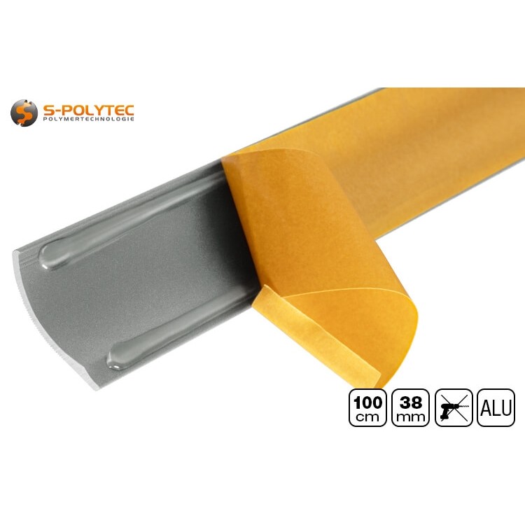 De afstelprofielen van geanodiseerd aluminium met krachtige zelfklevende eigenschappen zijn geschikt voor alle vloerbedekkingen binnenshuis