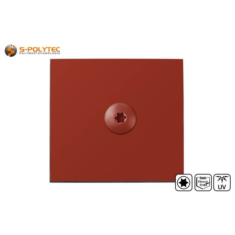 De gevelschroeven hebben een CE-markering en zijn geschikt voor montage op houten onderconstructies.