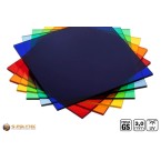 Koop direct de bijpassende Gekleurd acrylglas GS op maat gesneden (transparant)